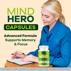 LIVORKA Mind Hero capsules close-up of pills for easy daily use