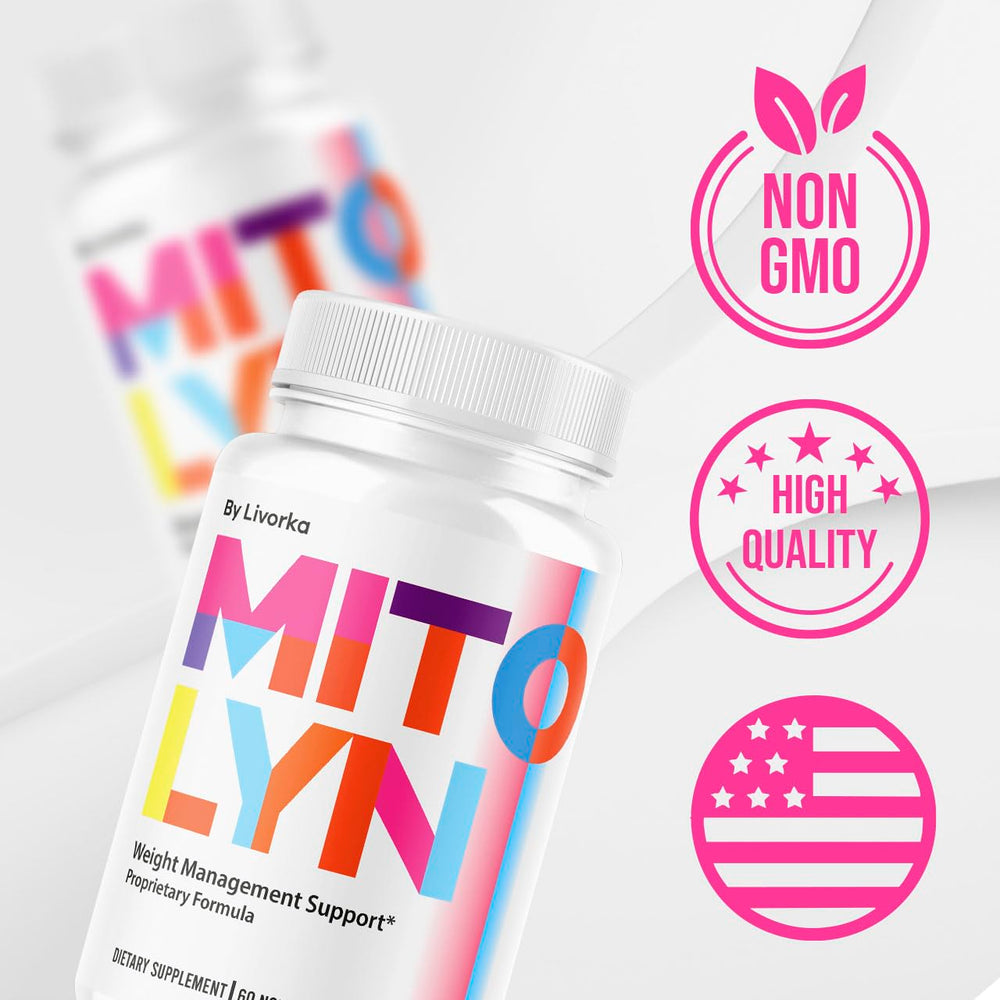 Livorka Mitolyn bottle open reveals capsules ready for daily use.