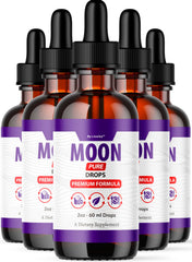 LIVORKA Moon Pure Drops bottle front, premium formula for daily wellness support.