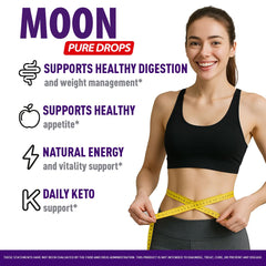 LIVORKA Moon Pure Drops dropper for precise dosing in daily use.