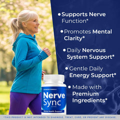 LIVORKA Nerve Sync bottle on table ready for daily regimen