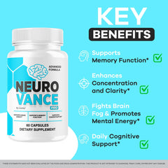 LIVORKA Neuro Vance Pro packaging and label communicates quality and transparency.
