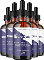 LIVORKA NeuroDyne bottle front shows premium natural brain support.