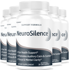 LIVORKA Neurosilence capsules pack view supports daily ear wellness.