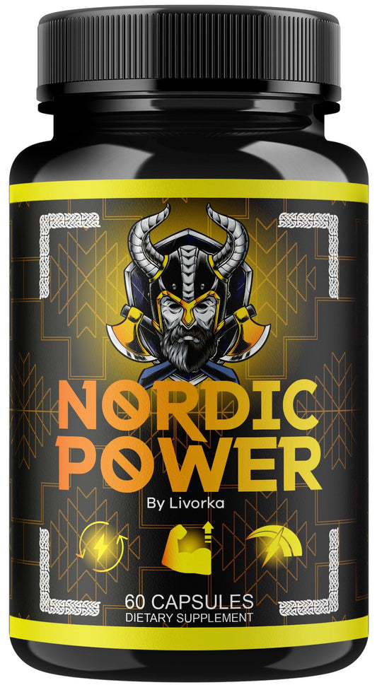 LIVORKA Nordic Power bottle for daily vitality and energy support