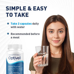 LIVORKA Optivell capsules close-up shows small, easy-to-take capsules for daily use.