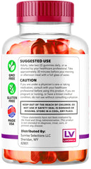 LIVORKA Premier Keto and ACV Gummies ingredients closeup for a high-potency blend.
