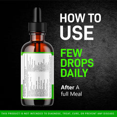 LIVORKA Prime Drops for Men ingredients panel features natural components.