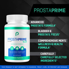 Livorka ProstaPrime Pro capsules close-up highlighting natural formula.