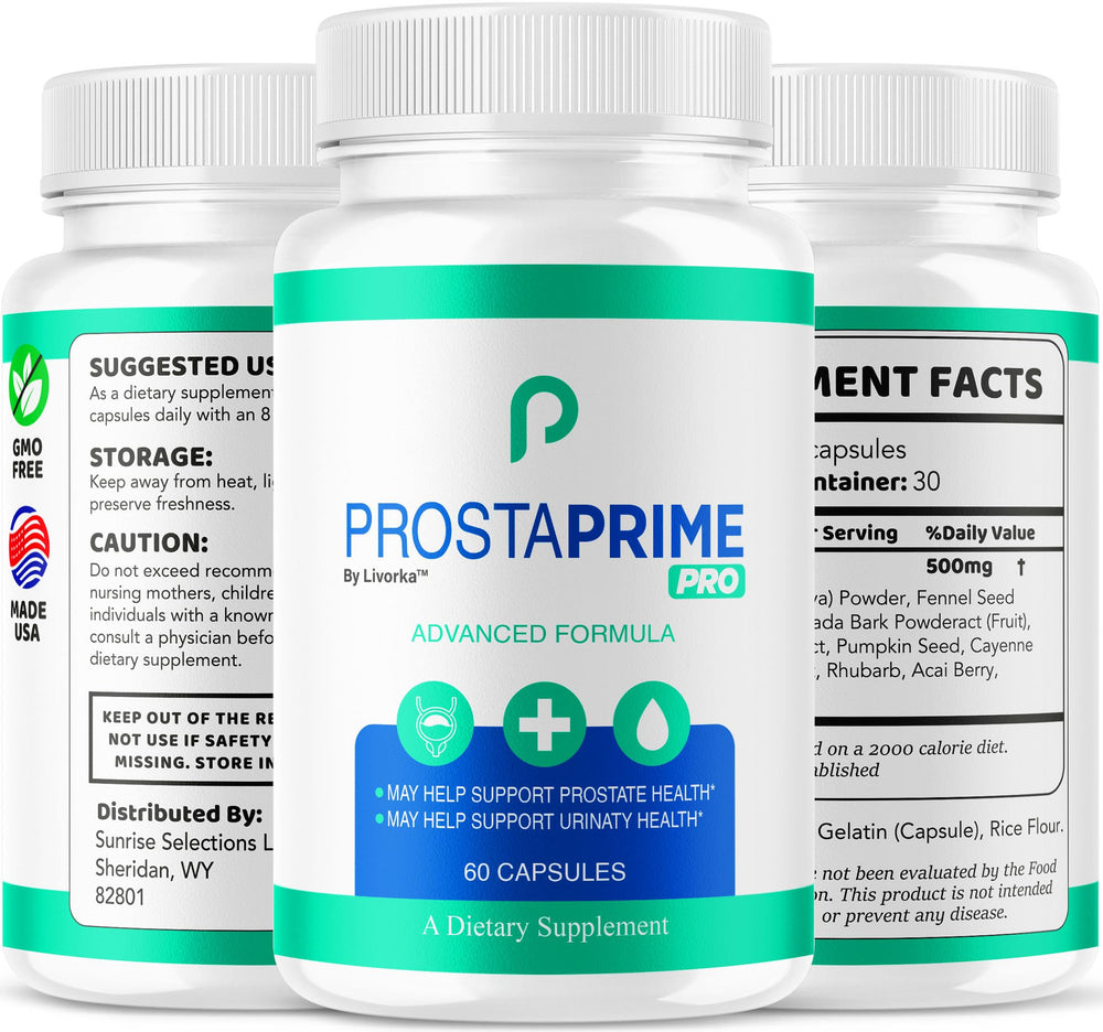 Livorka ProstaPrime Pro product on retail shelf.