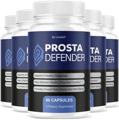 LIVORKA ProstaDefender 5-pack bottle for consistent daily use.