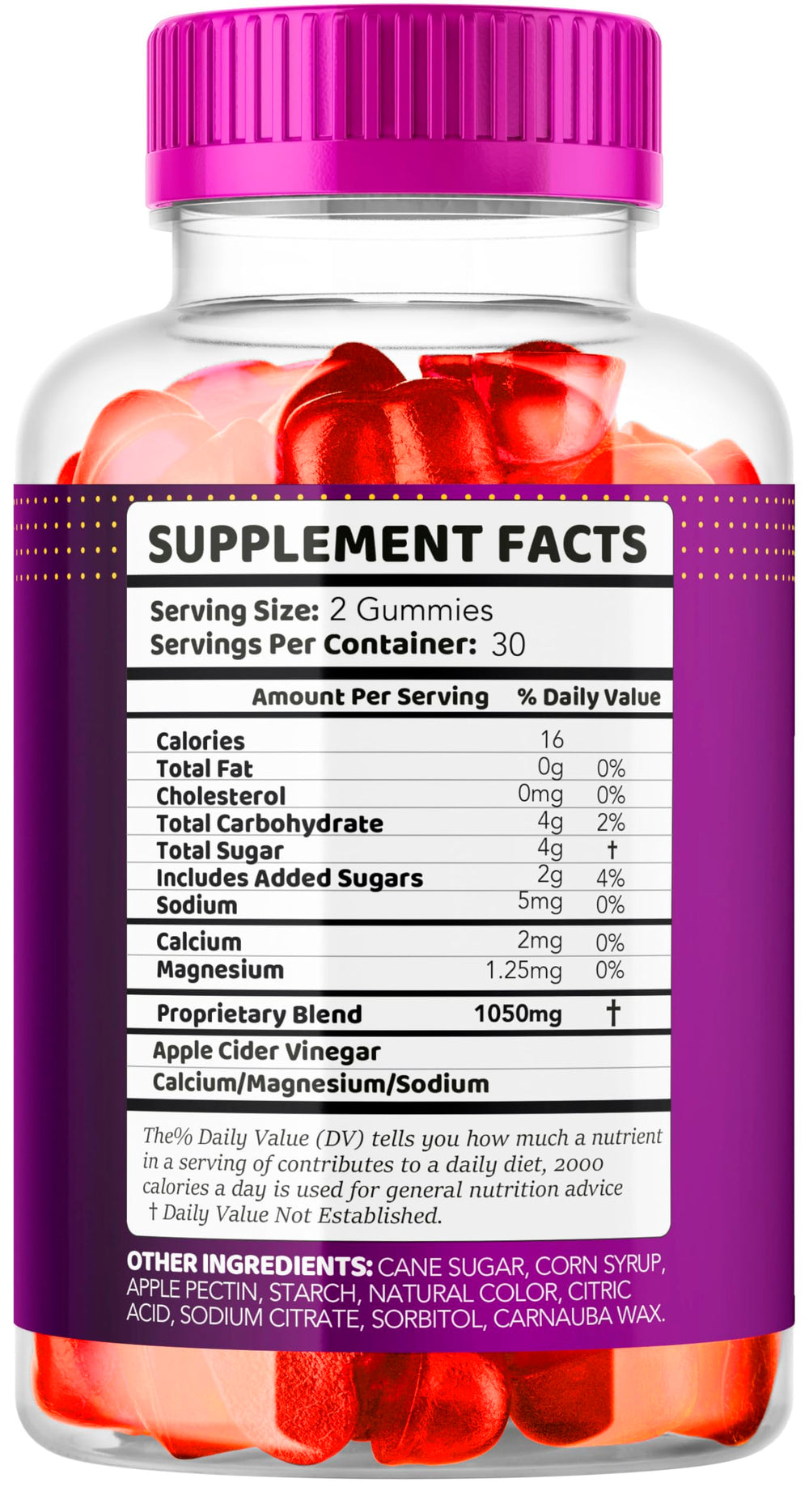 Serving suggestion of LIVORKA Proton Keto ACV Gummies for daily use