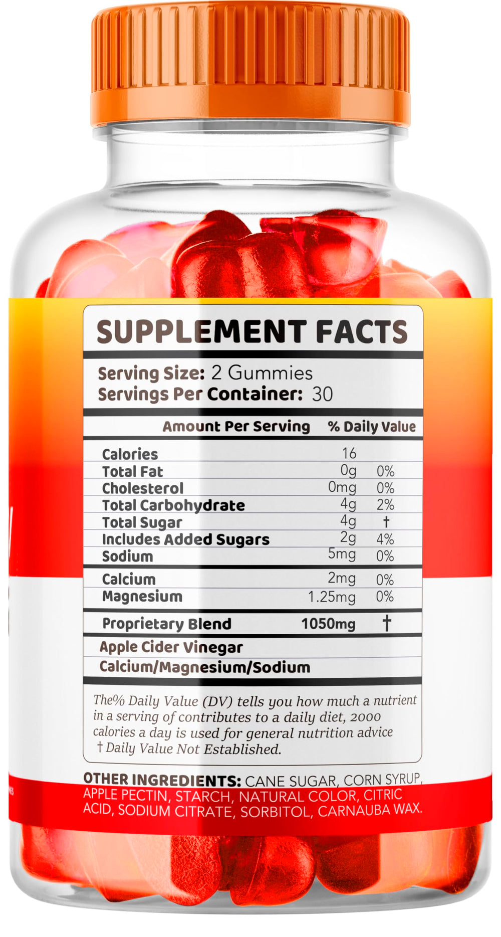 LIVORKA Pure Fuel Keto Gummies ingredients list for dietary transparency.