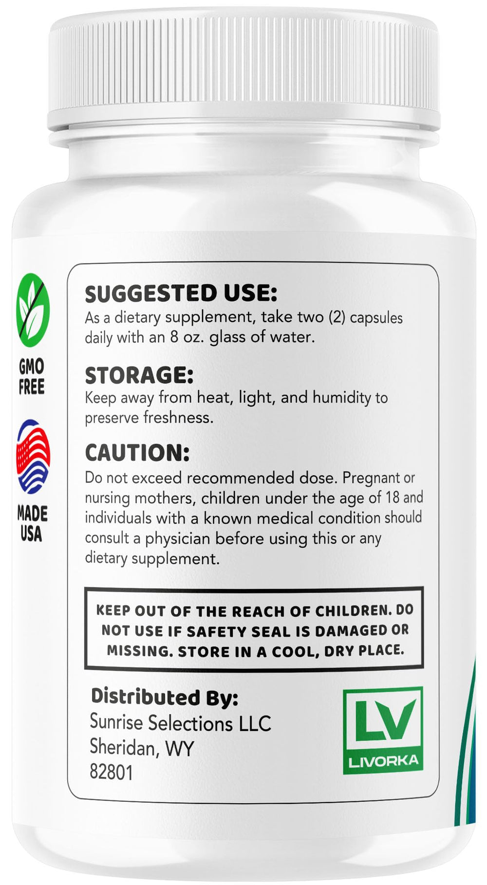 Capsules photographed with natural ingredient backdrop for wellness.