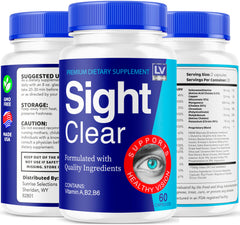 LIVORKA Sight Clear logo and packaging convey trust and quality