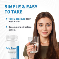 LIVORKA Sight Easy bottle side view, premium packaging for convenient storage.
