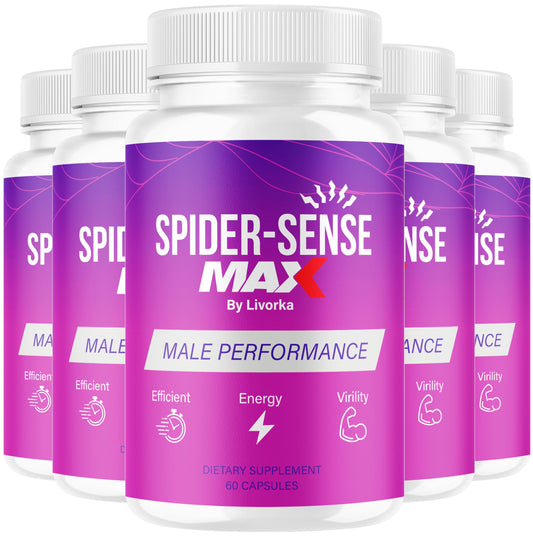 LIVORKA Spider Sense Max pills bottle for daily routine support.