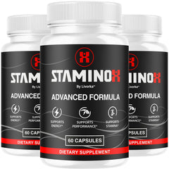 LIVORKA Staminox capsules bottle front, supporting daily vitality.