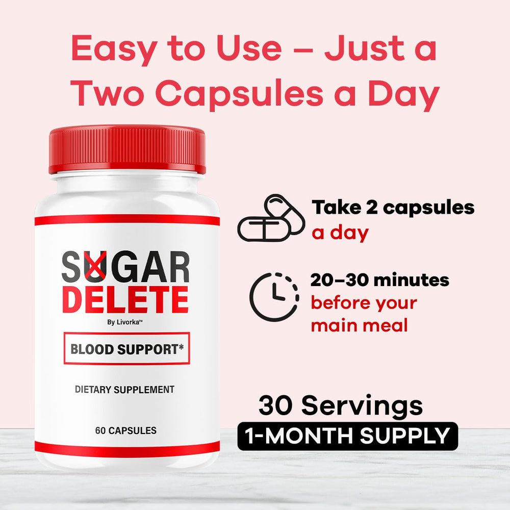 LIVORKA Sugar Delete Capsules soft capsules easy to swallow