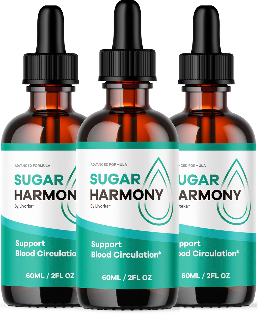 LIVORKA Sugar Harmony Drops bottle for daily wellness routine.