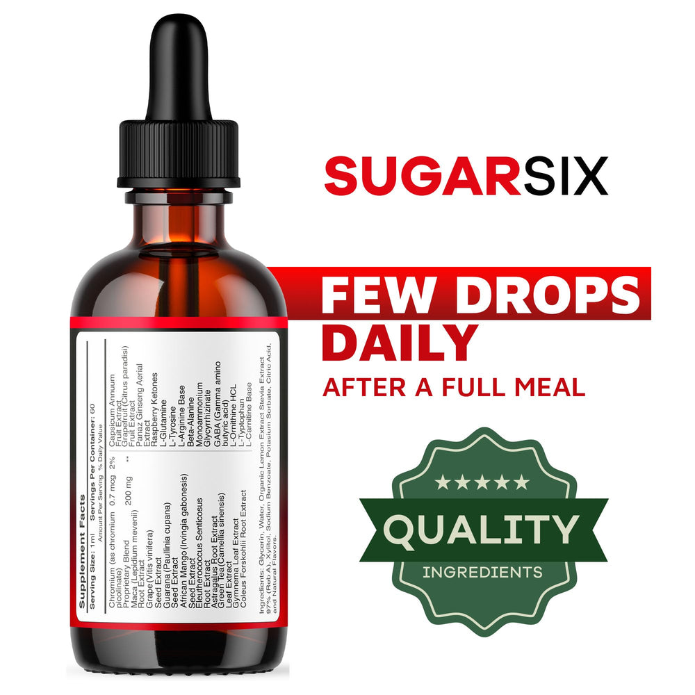 LIVORKA Sugar Six Support Formula pack for ongoing routine