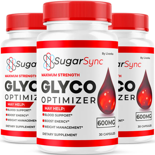 Livorka Sugar Sync Glyco bottle with capsules for daily wellness