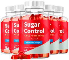 LIVORKA SugarControl Keto Gummies bottle front supports daily wellness.