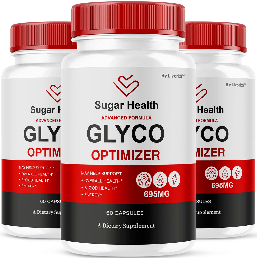 LIVORKA SugarHealth Glyco Optimizer bottle front view for daily wellness