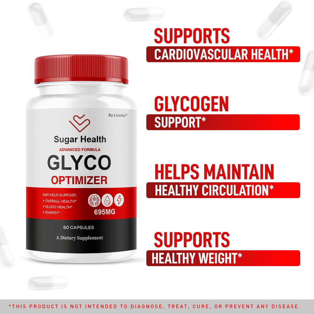 Close-up of LIVORKA Glyco Optimizer capsules for convenient daily intake