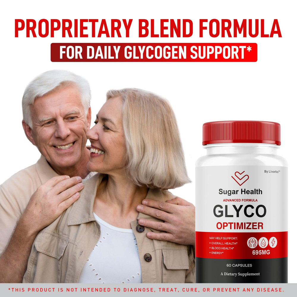 Ingredients panel of SugarHealth Glyco Optimizer showing natural formula