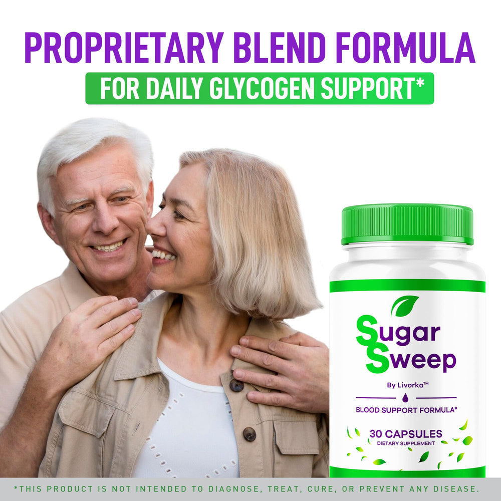 LIVORKA SugarSweep pills pack displays two bottle value.
