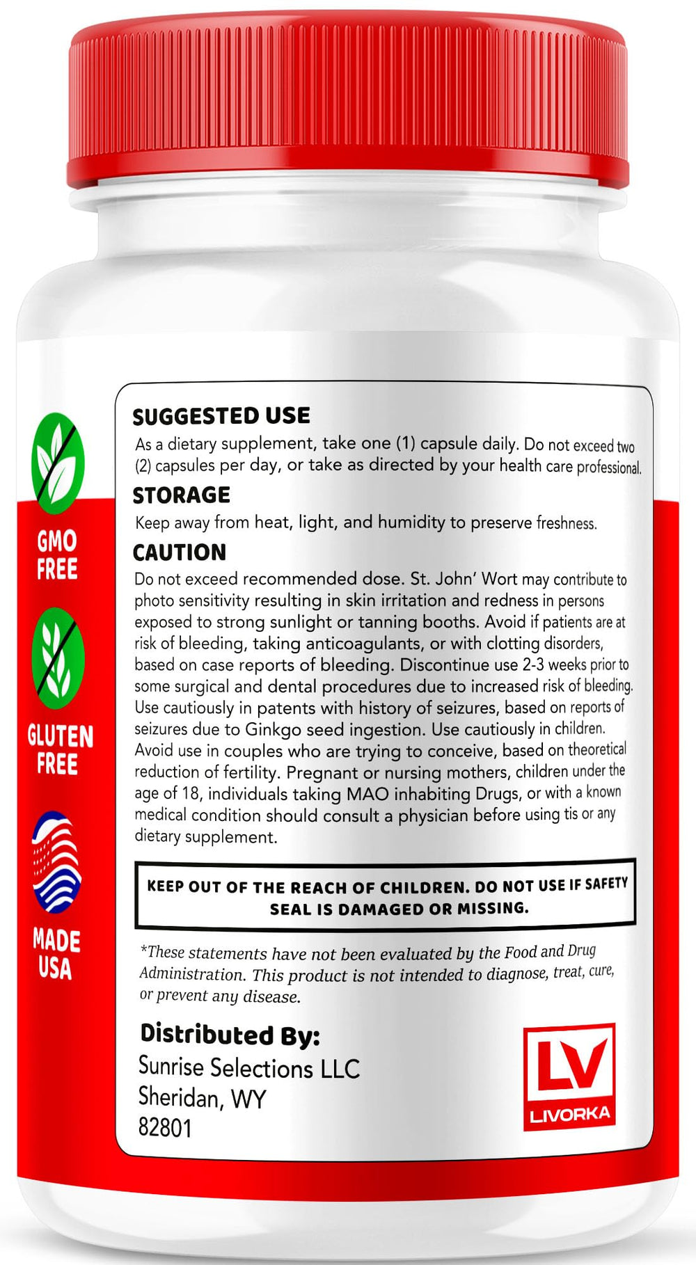 LIVORKA True Balance Pro capsules in hand for on-the-go wellness