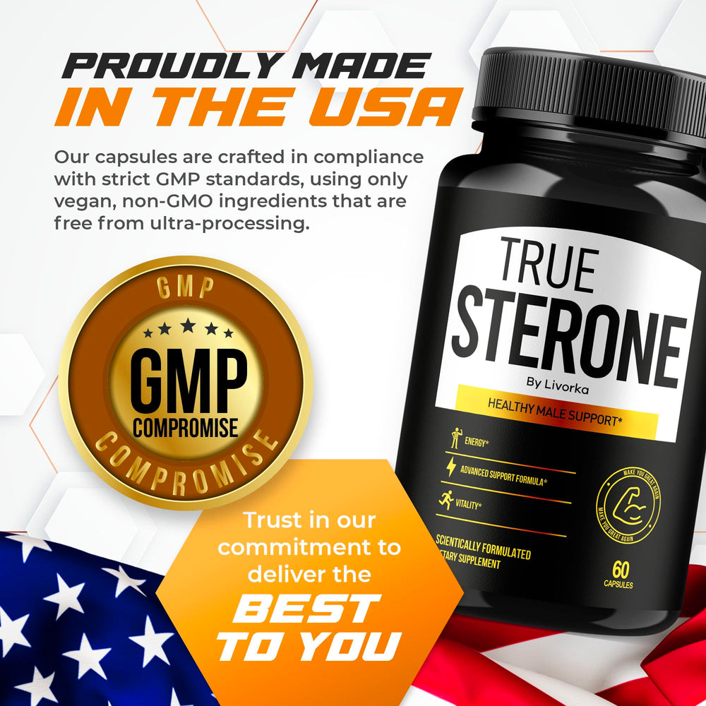 LIVORKA True Sterone daily-use scene shows simple routine integration.
