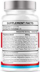 LIVORKA Trusted Relief bottle side view with readable label