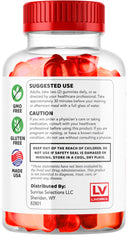 LIVORKA Valiant Keto ACV Gummies close-up of gummy texture