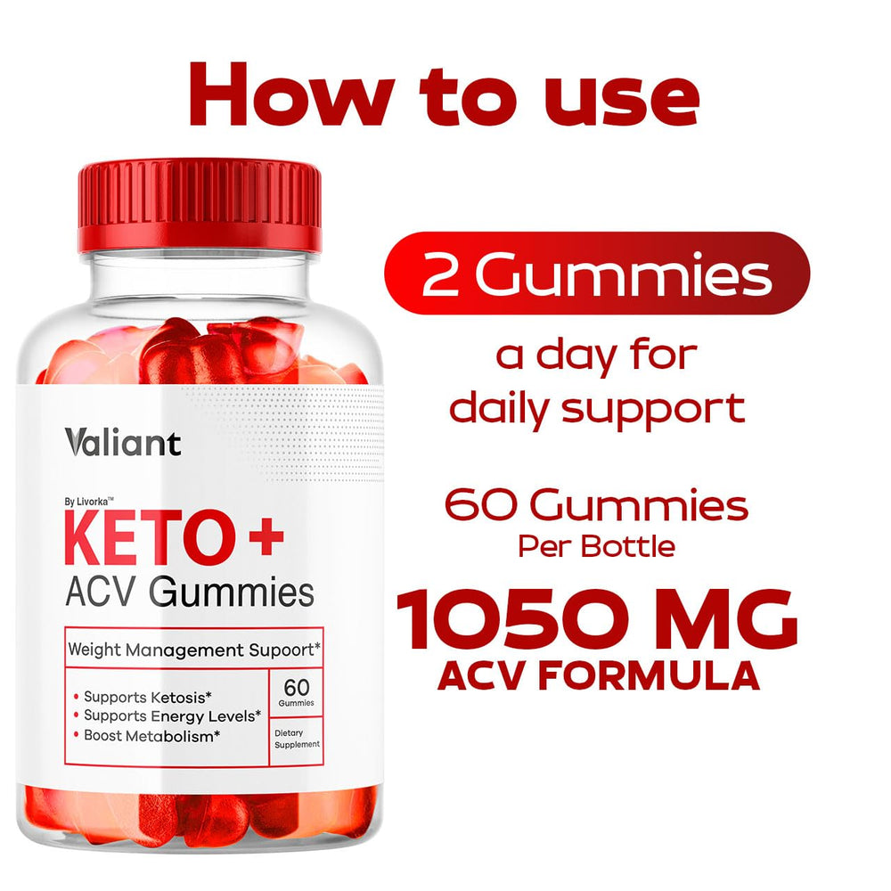 LIVORKA Valiant Keto ACV Gummies jar opened showcasing vibrant gummies for snacking