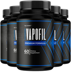 LIVORKA Vapofil capsules bottle for daily energy and vitality support.