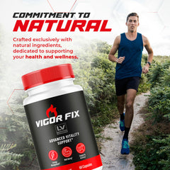 LIVORKA Vigor Fix label details reinforce the trusted vitamin formula.