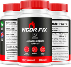 LIVORKA Vigor Fix packaged set communicates value and accessibility.
