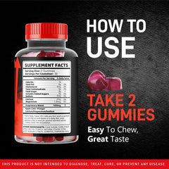 LIVORKA VigorBoost Gummies serving on hand suggests quick daily use.