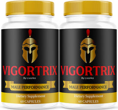 LIVORKA Vigortrix pills bottle close-up for daily vitality support