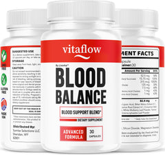 LIVORKA VitaFlow Balance bottle rests on a kitchen counter for daily use.
