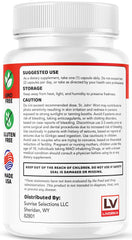LIVORKA VitaFlow Balance nutrition facts back panel supports informed daily use.