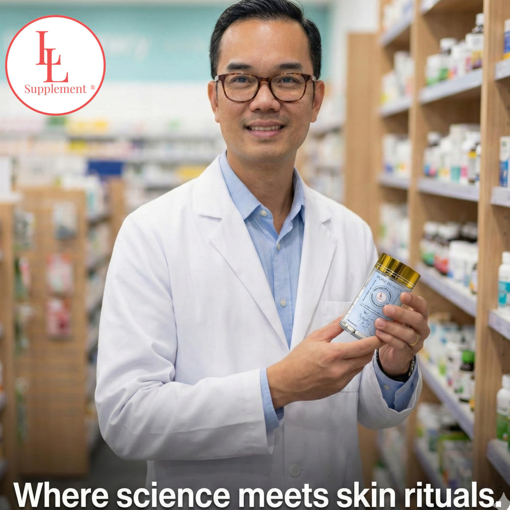 Nicotinamide riboside and sirtuin 6 on the label suggest cellular support potential.