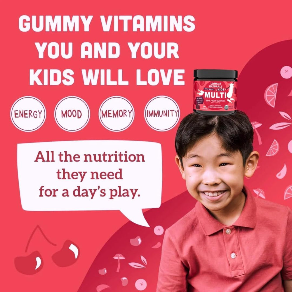No added sugar cane in Llama Naturals gummies supports mindful snacking.
