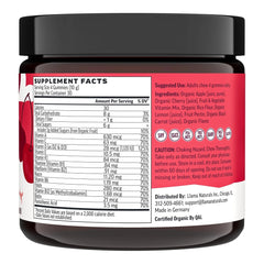 Llama Naturals multivitamin adult daily-use gummies for on-the-go nutrition.