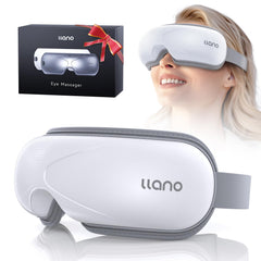 Llano Eye Massager with Heat delivers soothing warmth for tired eyes.
