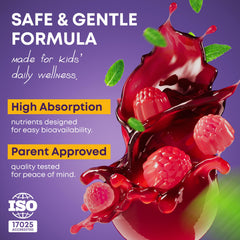 LM LILYNUTRAMOON Height Growth Gummies bottle pour for easy teen dosing
