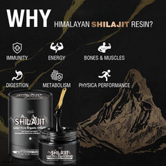 Lmar Shilajit Resin harvest from the Himalayas emphasizes sustainability and purity