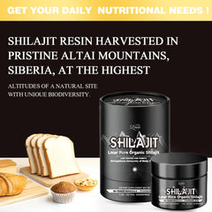 Lmar Pure Shilajit Resin jar with 75 servings for ongoing daily use